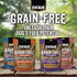 Evolve Grain Free Dog Biscuits with Real Peanut Butter and Molasses...
