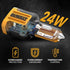 DEWALT 2-Port USB Car Charger — 24W Fast Charge Dual Port USB-A for iPhone 14 13 12 11 Pro Max X XR XS 8 Plus 6s iPad — Compatible with Samsung Ga...