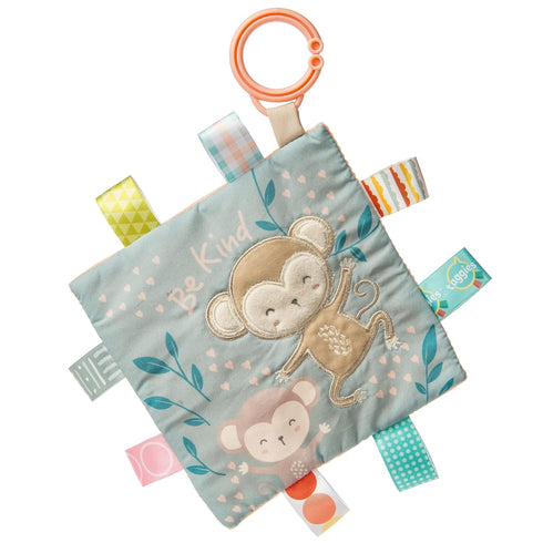 Taggies Crinkle Me Baby Paper and Squeaker Soft Toy, 6.5 x 6.5-Inches, Be Kind Monkey...
