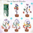 Crocon Seven Chakra Gemstone Tree Feng Shui Figurine Money Bonsai Good Luck Reiki Healing Crystals Balancing Decoration Ornament Sculpture Wealth ...