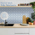 Peel & Stick Tile Stickers 12 PCS Self Adhesive Backsplash Decorative Wall Stickers for Kitchen Bathroom Tile Decals Waterproof & Removable 6" x 6...