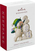 Hallmark Keepsake Christmas Ornament 2018 Year Dated, Frosty Fun Decade Snowman...