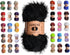 Eyelash Fun Fur Yarn Premium 100% Polyester 164 Yds (150 Mt), 3.53 Oz (100 Gr) Colorful Crochet Yarn D?y Hand Knitting. (Black, 1 Skein)......