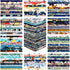 Oudain 100 Pcs Cotton Fabric Square Patchwork Craft Fabric Scraps Quilting Fat Bundles Flower Animals Cartoon for DIY Sewing Cloths (Cute, 10 Inch...