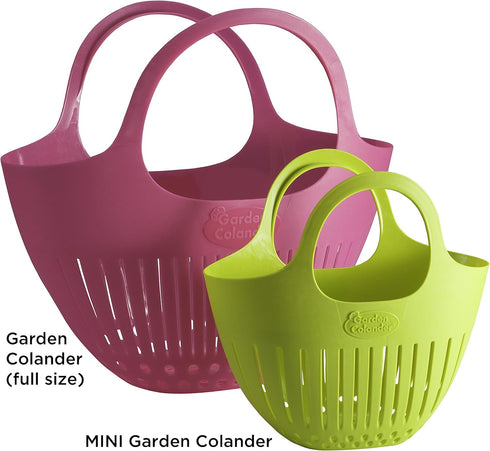 Hutzler Mini Colander garden basket, Small, Eggshell Blue...