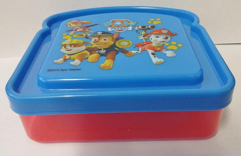 Zak Designs Paw Patrol Sandwich Container BPA Free Reusable...