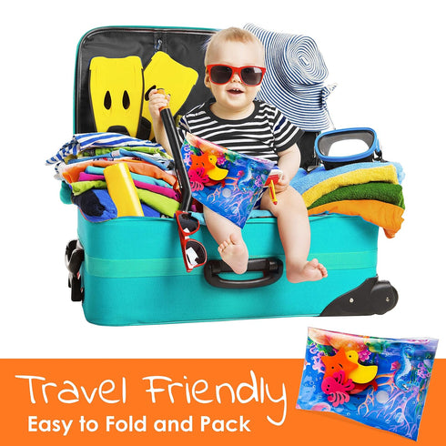 Splashin'kids Inflatable Tummy time Premium Water mat Infants and Toddlers is The Perfect Fun time Play Activity Center Your Baby's Stimulation Gr...