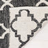 SAFAVIEH Montauk Collection Accent Rug - 2'6" x 4', Black & Ivory, Handmade Trellis Cotton, Ideal for High Traffic Areas in Entryway, Living Room,...