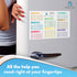 Instant Pot Magnetic Cheat Sheet Set - Pressure Cooker Quick Reference Guide Magnets - Clear and Easy Cooking Time and Liquid Ratio Instructions- ...