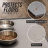 Leash Boss Dog Food Mat for Food and Water Bowls, Waterproof Silicone Pet Feeding Mat for Floors, Extra Tall Raised Edges, Cat and Dog Placemat fo...