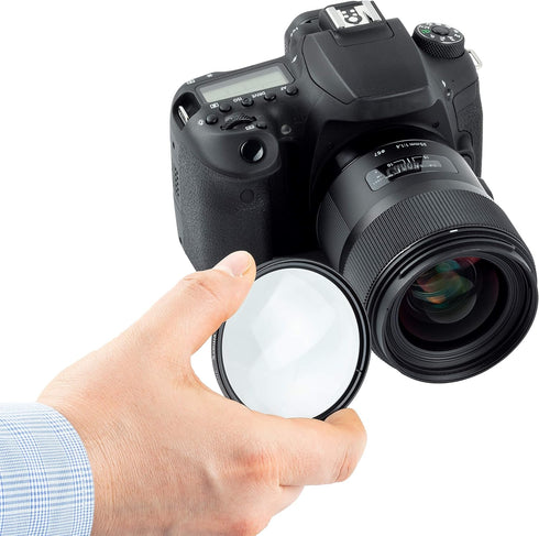 40.5MM Ultimaxx Professional Four Piece HD Macro Close-up Filter Kit (1, 2, 4, 10 Diopter Filters) for Camera Lens with 40.5MM Filter Thread and P...