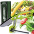 Salad Scissors - 2-in-1 Food Chopper and Kitchen Shears for Easy Salad Making, Vegetables, Meat & More - Ergonomic Handle, Stainless Steel Blades...
