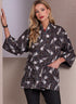 Vogue Misses' Loose Fit Kimono Jackets V1989, Sizes XS-S-M-L-XL-XXL, Multicolor...