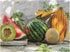 Galison Melons from The Vine – Bella Karragiannidis 1000 Piece Puzzle Featuring A Mediterranean Still Life of Summer Melons...