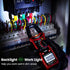 KAIWEETS HT206A Clamp Meter Multimeter TRMS 4000 Counts, Auto-ranging Amp Voltage Tester with Backlight, Measures AC Current, AC/DC Voltage, Capac...