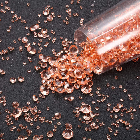 Hicarer 4000 Pieces Diamonds Crystals Acrylic Gems Wedding Table Scattering Gemstones Christmas Party Decorations Bridal Shower Masquerade Vase Fi...