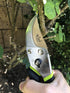 QY-731L Traditional Bypass Pruning 8.5" Titanium Blade- Handheld Gardening Tools Shears...