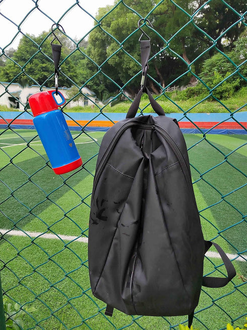 5 PCS Fence Hooks for Baseball,Tennis,Football Bag Safety Buckles Fence Hooks Multifunctional Hanging Buckles Metal Hooks Suitable for Softball Ou...
