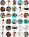 30 x Edible Cupcake Toppers – Ocean Explorer Inspired Collection of Edible Cake Decorations | Uncut Edible on Wafer Sheet...