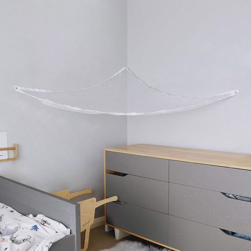 Plush Stuffed Animal Net Hammock -Corner Organizer and Toy Holder - Extra Large Hanging Storage for Kids Bedroom...