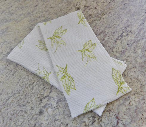Full Circle Clean Again Super Absorbent Cleaning Cloths, Tree Buds, 2 Pack...