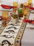 DII Tabletop Collection, Southwest Hacienda Stripe, Table Runner, 13x72, Kokopelli Tapestry...