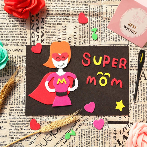MEARCOOH Foam Sheets Crafts 9x12 Inch 10 colors 2mm Eva Color craft Foam Paper for Crafts Project Preschoolers Classroom Scrapbooking DIY cosplay(...