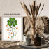 Posterizer 1 pcs-minimalist four-leaf clover sweet design poster 1-Floral & Botanical Art- Gift for Men Women Entrepreneur Teens -Chic Home Decor-...