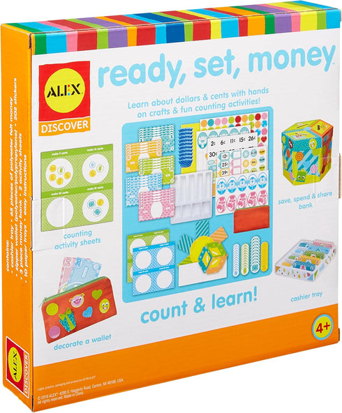 ALEX Discover Ready Set Money Learning Kit...