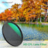 PROfezzion 58mm Circular Polarizer Filter for Canon EOS Rebel T7 T6 T8i T7i T6i T6s SL3 with EF-S 18-55mm Kit Lens, Ultra Slim Multi-Coated Circul...