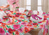 SARO LIFESTYLE Santa Monica Floral Table Runner, Multi, 16"x72"...