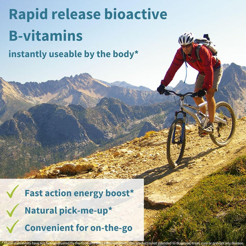 Super B-Complex Liquid B-Vitamin Effervescent Drink, Methylated, Fast Action Energy Supplement, Caffeine-Free, Sugar-Free, Orange Flavor, Vegan, 2...