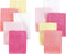 Little Treasure Unisex Baby Rayon from Bamboo Luxurious Washcloths, Pink Yellow 10-Pack, One Size...