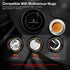 Electric Coffee Cup Warmer for Desk, Smart Coffee Mug Heater Warmer for Home Office, Warming Plate for Tea, Milk & Candle (No Cup, Black) – ENIGMA...