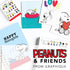 Graphique Vegan Leather Spiral Journal, Peanuts Focus, Focus On The Good" Quote on the Cover – Perfect for Taking Notes, Lists and More...
