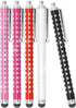 Eco-Fused 10 Pack Bling Metal Stylus Pens - Universal - Compatible with All Capacitive Touchscreen Devices - for iPad, iPhone, Samsung Phones and ...