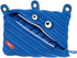ZIPIT Monster Pencil Pouch for Boys | 3-Ring Binder Pencil Case | Large Capacity Pen Case for School (Blue)...