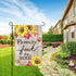 CVHOMEDECO. Double Sided Premium Sunflower Garden Flag Farmhouse Decorative Welcome Flags for Yard Lawn Outdoor Decor, Weather Resistant Double St...