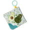 Mary Meyer Crinkle Teether Toy with Baby Paper and Squeaker, 6 x 6-Inches, Yummy Avocado (44141)...