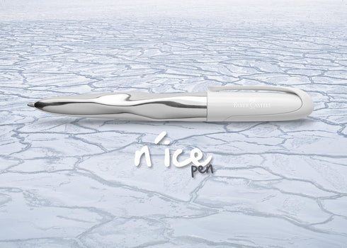 Faber Castell 149505"N'Ice" Ballpoint Pen - White...