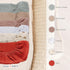 Mini Crib Sheets: Soft and Cuddly Muslin Mini Crib Sheets Fitted for Baby Boy and Girl - Extra Soft Mini Crib Sheet 24"x38" (Roman Green, 1-Pack)...
