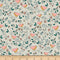 Art Gallery Fabrics Art Gallery Love Story Lovebirds Celeste Fabric, Warm Grey...