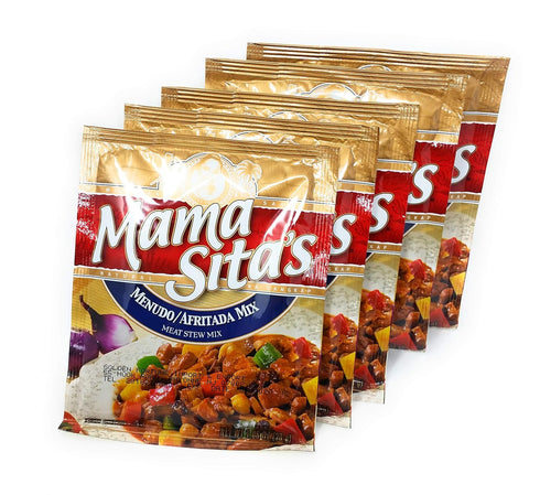 Mama Sita's Menudo/Afritada Meat Stew Mix, Five(5) Pack, 1.06 oz(30g)...