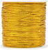 Mandala Crafts 1mm Metallic Cord Tinsel Rope for Gift Wrapping - Gold Cord Wrapping Ribbon - 120 Yds Non-Stretchy Gold Strings for Ornaments...