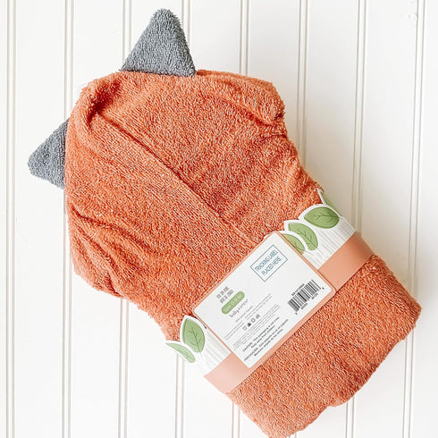 Baby Aspen "Rub-a-dub, Fox in the Tub Fox Hooded Baby Bath Towel/Baby/Toddler Robe, Baby Shower Gifts, 0-9 Months...