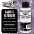 Pouring Masters Professional Effects Fabric Medium, 4 Ounce Bottle - Extender, Improves Acrylic Paint Adhesion to Fabrics, Textiles, Increases Tra...