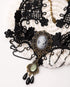 Sacina Victorian Lace Choker Necklace, Black Velvet, Zinc Alloy, Goth Jewelry Gift for Women...