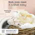 Reusable Makeup Remover Pads (20 Pack) - Reusable Cotton Rounds | Washable Eco-Friendly Pads for All Skin Types | Eco Friendly Products - Zero Was...