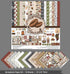 Coffee Theme Collection Double,Sided Scrapbook Paper Kit Cardstock 12"x12" Card Making Paper Pack Of With Sticker Sheet - 16 Pages - Multicolor...