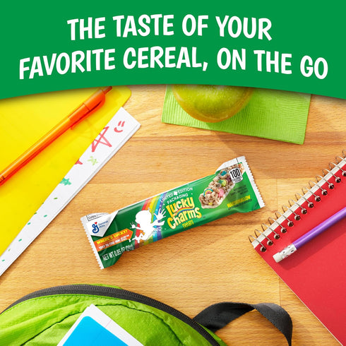Lucky Charms Marshmallow Value Pack St. Patrick's Day Cereal Treat Bars...